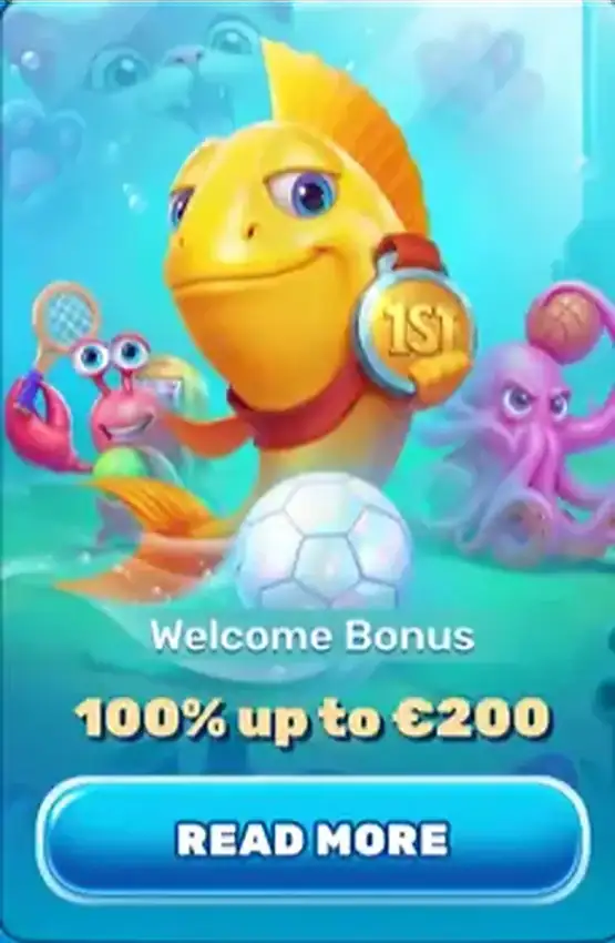 Welcome bonus up to €200