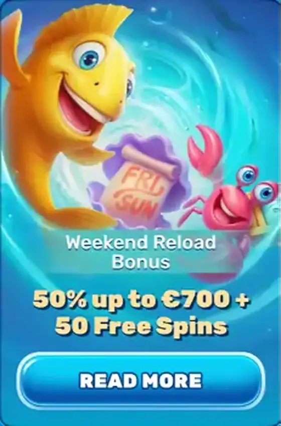 Weekend reload bonus