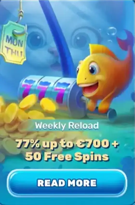 Weekly reload free spins