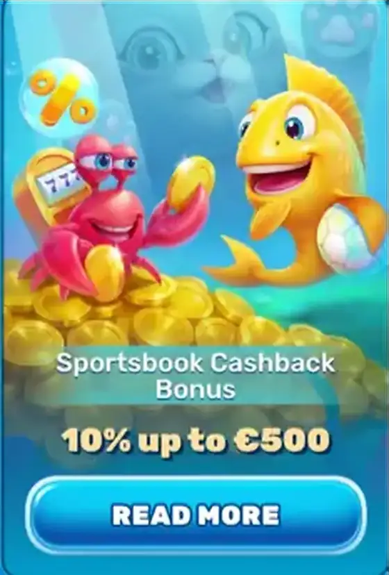 Sportsbook cashback bonus